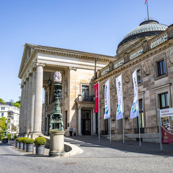 Kurhaus Wiesbaden Aufnahme von außen