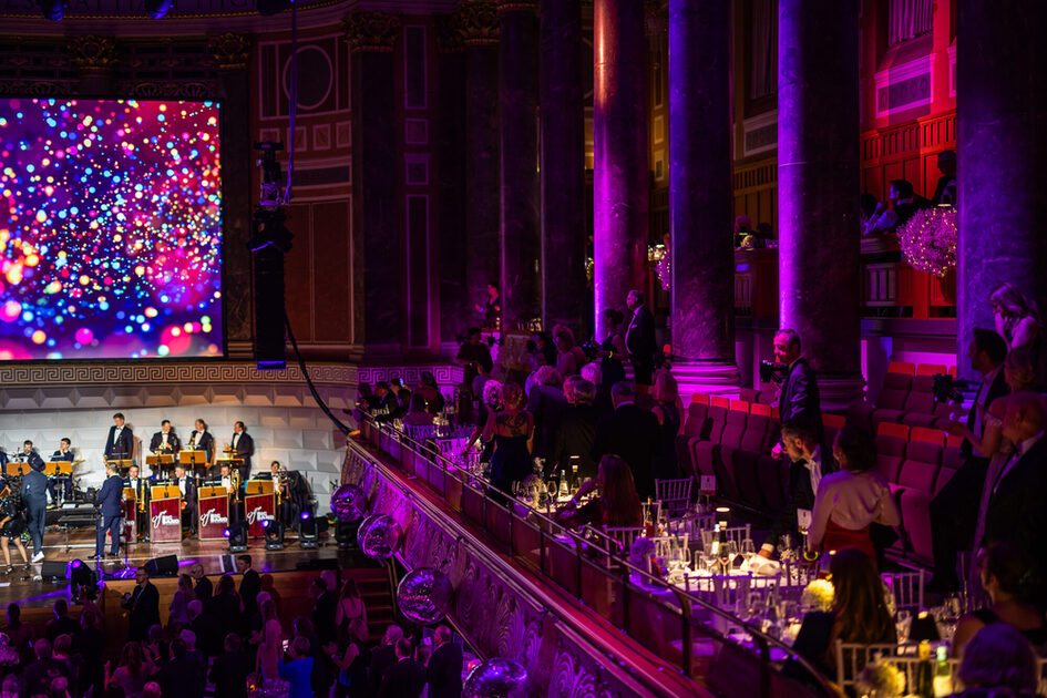 An evening event in the Kurhaus