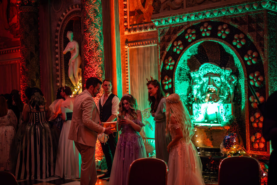 Fantasy ball at the Kurhaus Wiesbaden