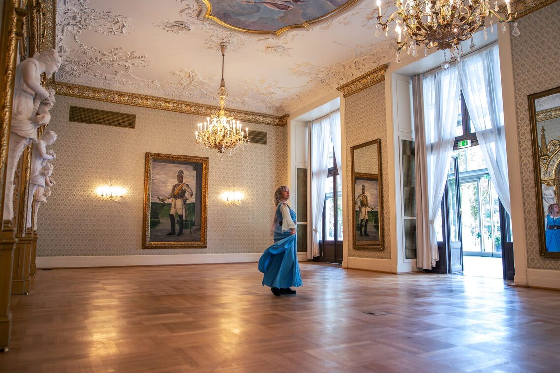 Cosplay photo shoot at the Kurhaus