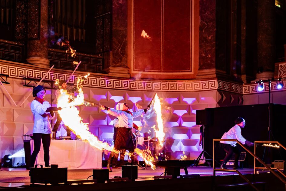 Firedancer im Kurhaus Wiesbaden