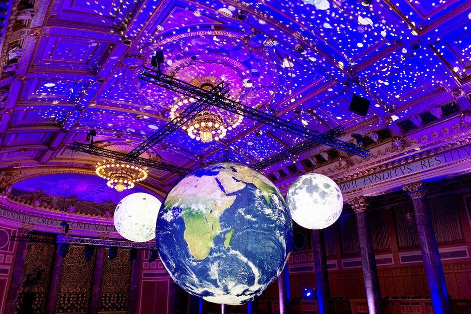 Galactic gala evening Kurhaus