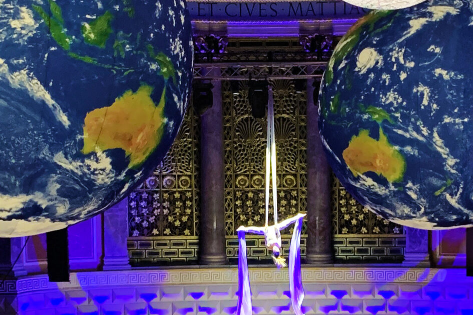 Galactic gala evening Kurhaus