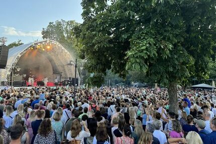 Concert venue g in Wiesbaden Kurpark