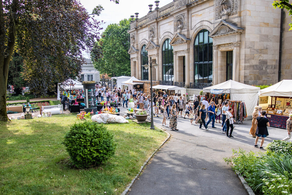 Wilhelmstrasse festival in the Kurpark