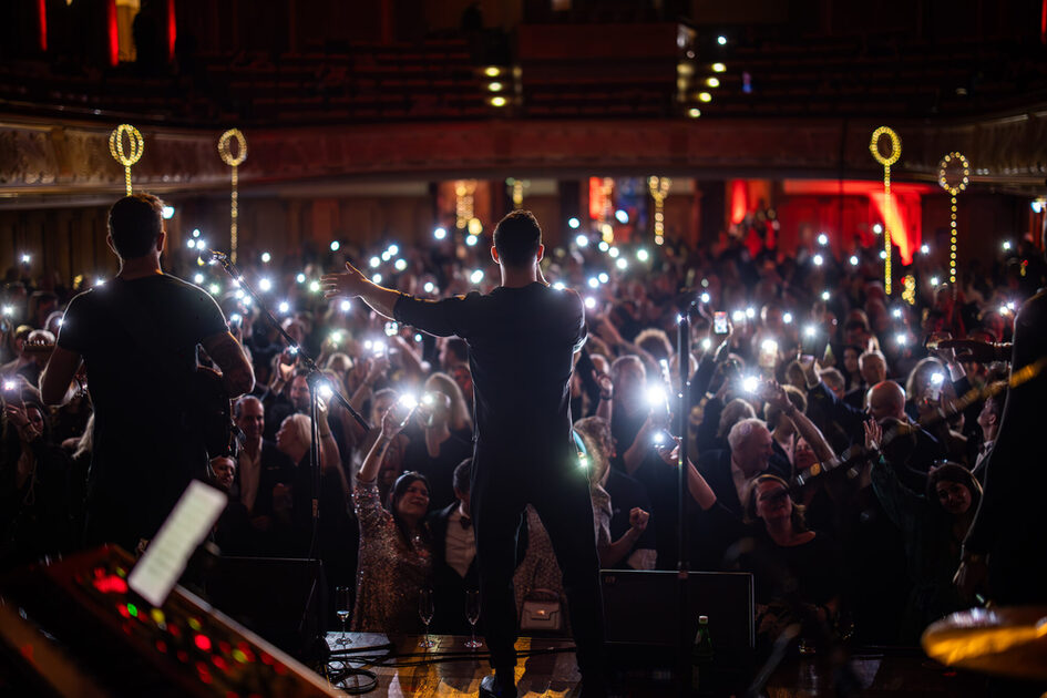 New Year's Eve party in the Kurhaus