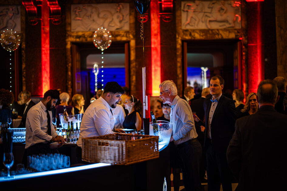 New Year's Eve party in the Kurhaus