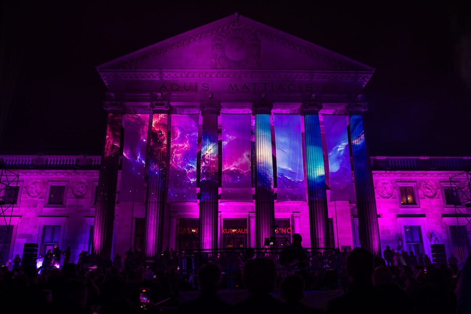 New Year's Eve party in the Kurhaus