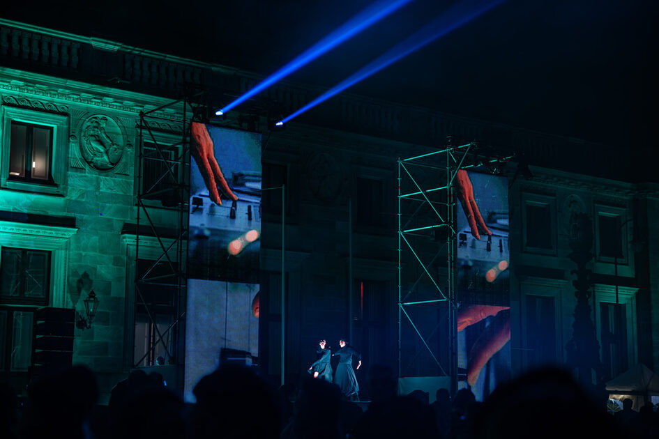 New Year's Eve party in the Kurhaus