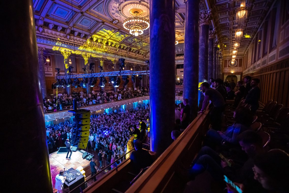 Konzert mit dem Publikum im Kurhaus