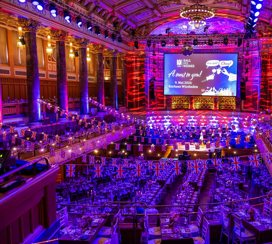 Ball des Weins Gala im Kurhaus Wiesbaden