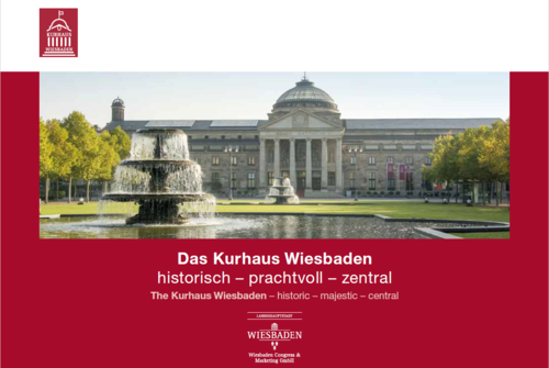 Cover Imagebroschüre Kurhaus Wiesbaden