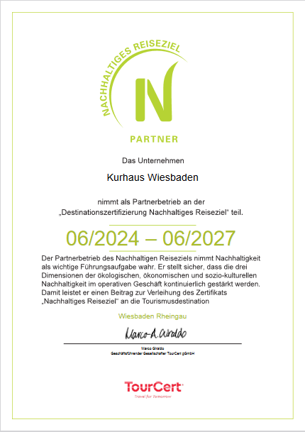 Nachhaltiges Reiseziel Logo
